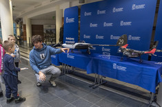 EUROAVIA Rzeszów z bezzałogowym samolotem udźwigowym,