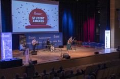 Występ zespołu FORTE Politechniki Rzeszowskiej,