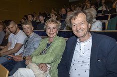 Od prawej: Marian Misiakiewicz, Ewa Misiakiewicz,