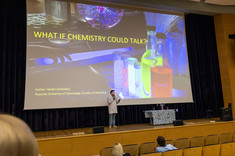 Prezentacja J. Czechowicza „What if chemistry could talk?”,