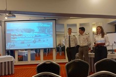 Od lewej: M. Bońkowski, W. Ender, B. Ćwirko,