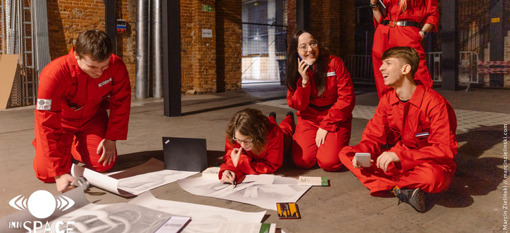 Od lewej: Hubert Gross, Renata Ferduła, Małgorzata Popiel, Magdalena Łabowska, Dominik Tokarz.